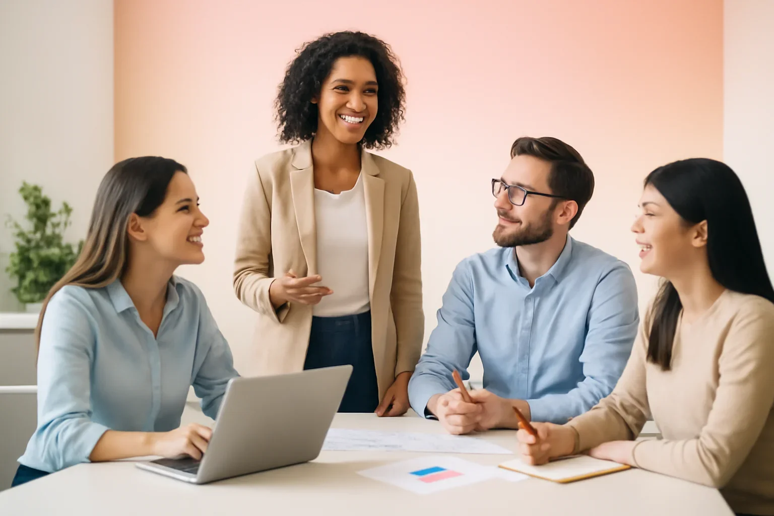 What Are Branding Services and When Do You Need Them? strategy meeting with a modern digital marketing team