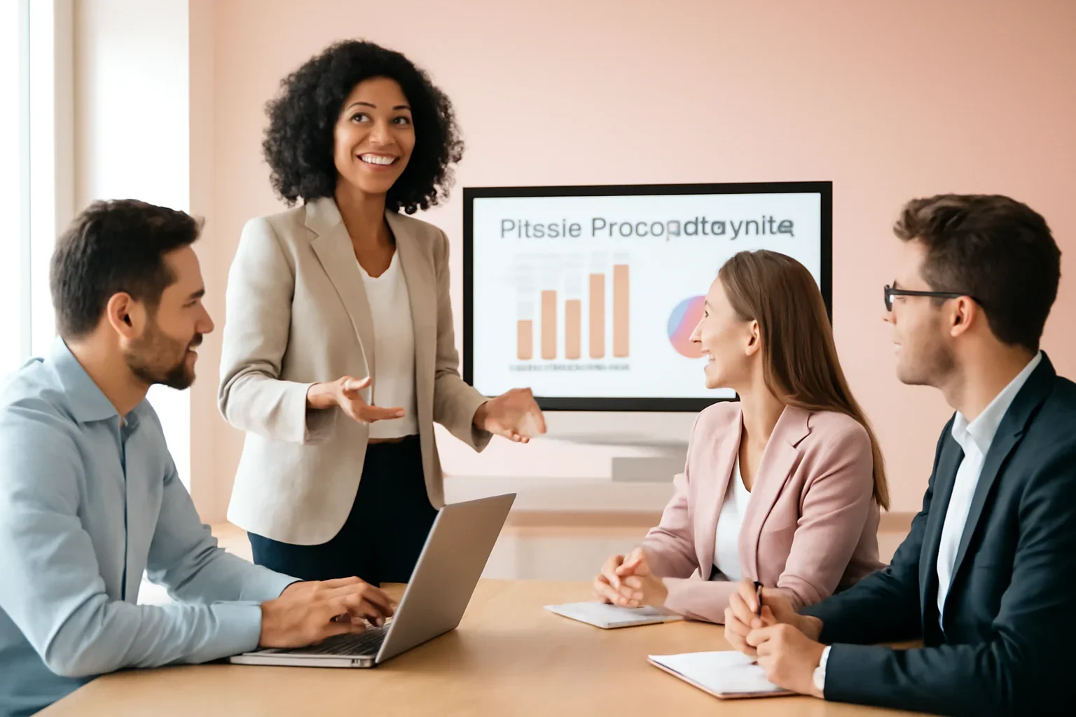 Financial Services SEO strategy meeting with a modern digital marketing team