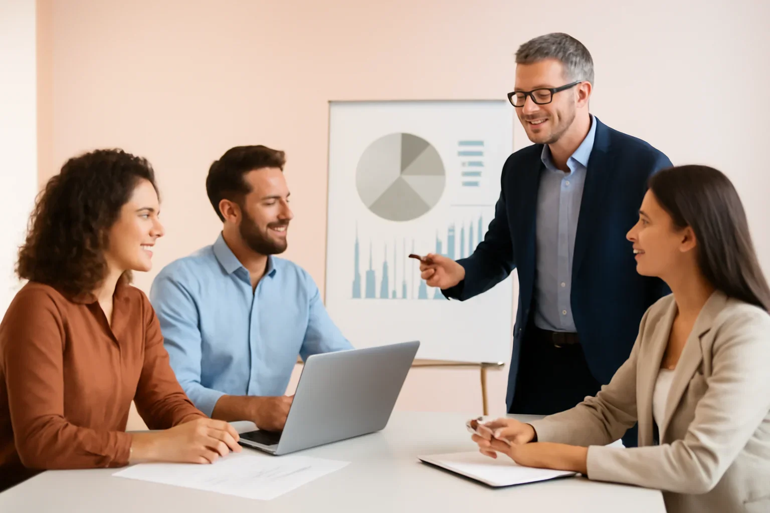 Home Services Marketing Solutions strategy meeting with a modern digital marketing team
