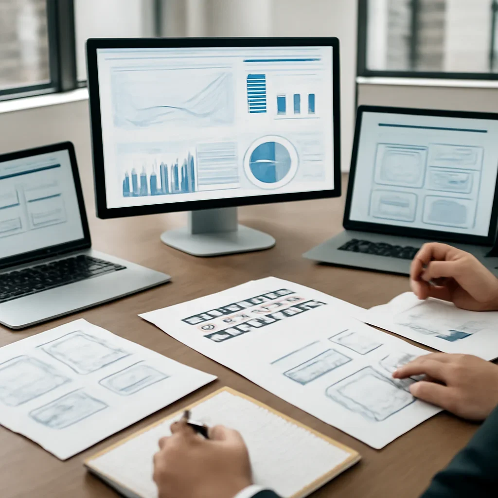 Law Firms Marketing Solutions planning materials and performance review workspace