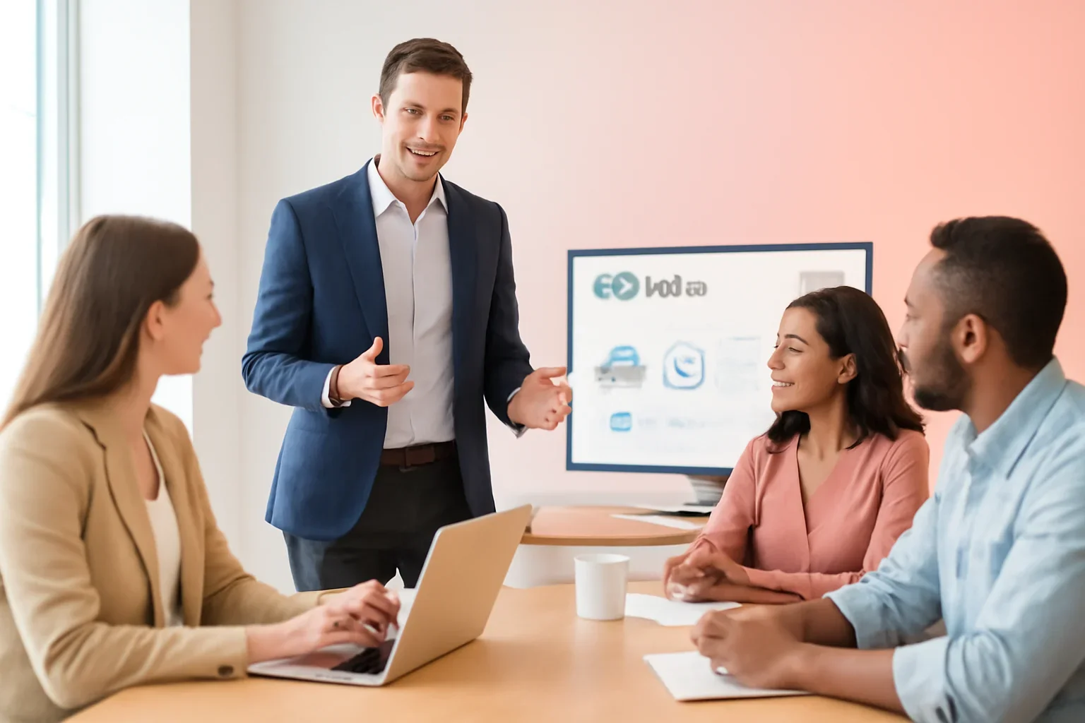 Meta Ads Integration strategy meeting with a modern digital marketing team