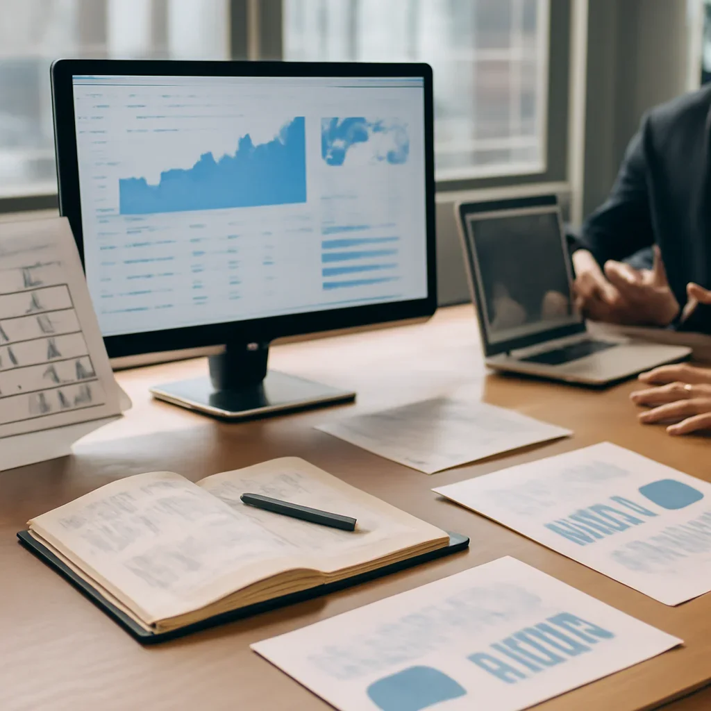 Global Markets planning materials and performance review workspace