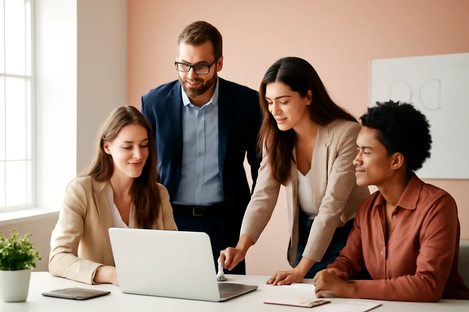 Web Design in Alabama strategy meeting with a modern digital marketing team