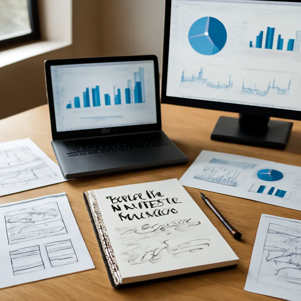Digital Marketing in Alaska planning materials and performance review workspace