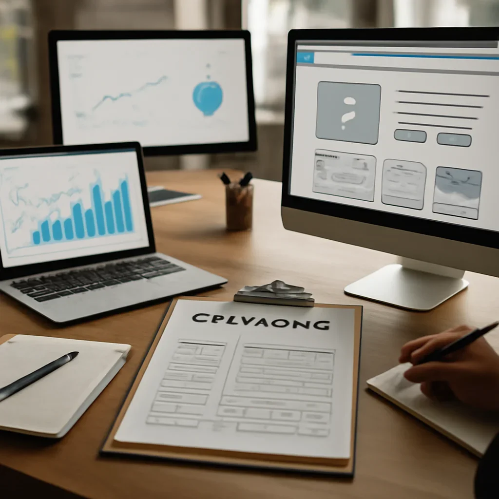 Branding in Arkansas planning materials and performance review workspace