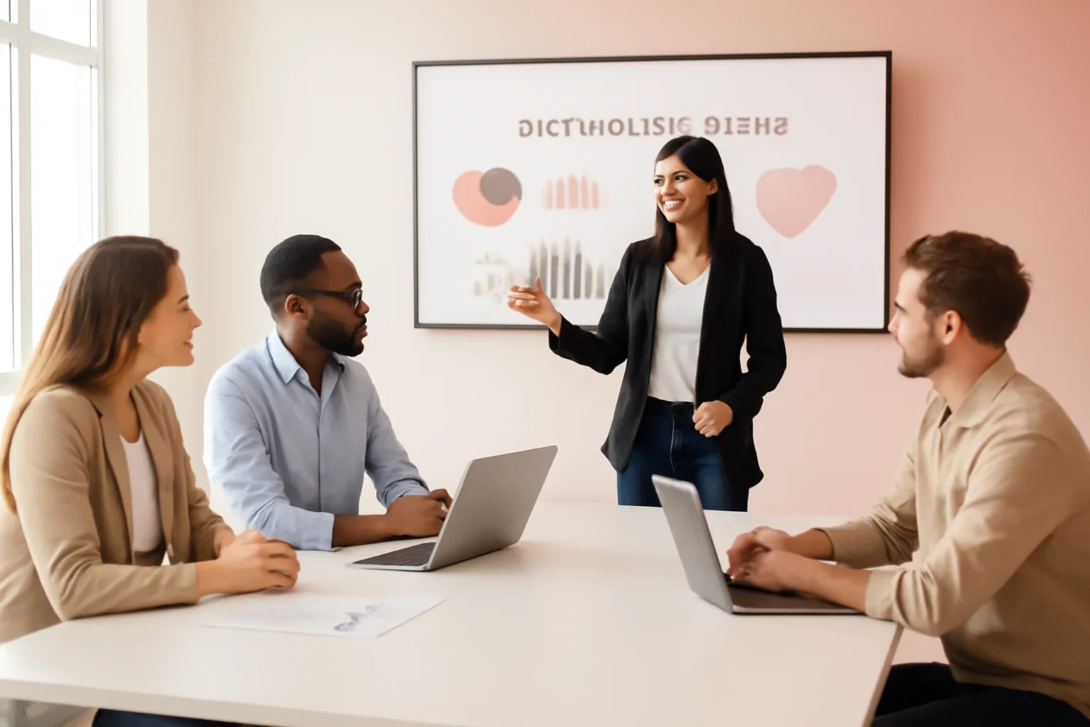 Digital Marketing in Arkansas strategy meeting with a modern digital marketing team