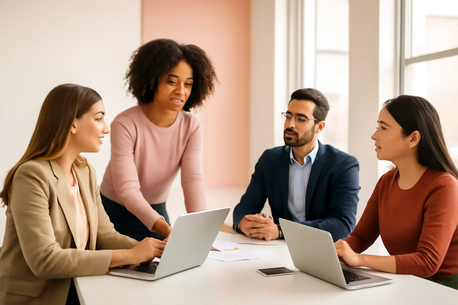 Branding in Baltimore, MD strategy meeting with a modern digital marketing team