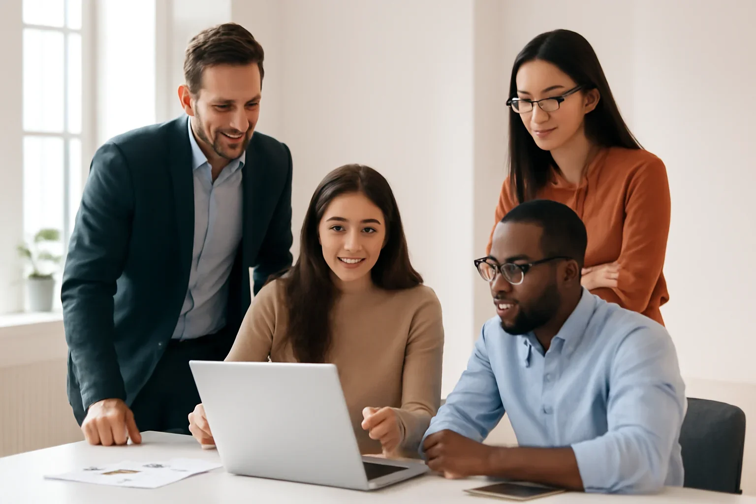 Web Design in Baltimore, MD strategy meeting with a modern digital marketing team