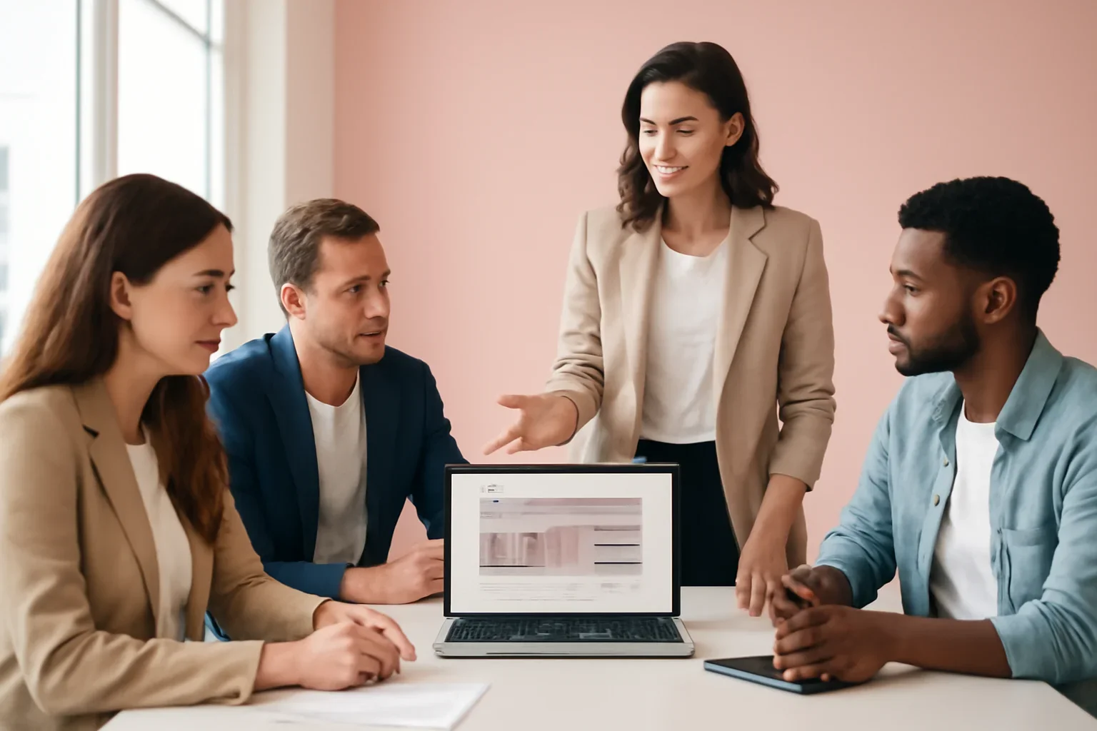 Web Design in California strategy meeting with a modern digital marketing team