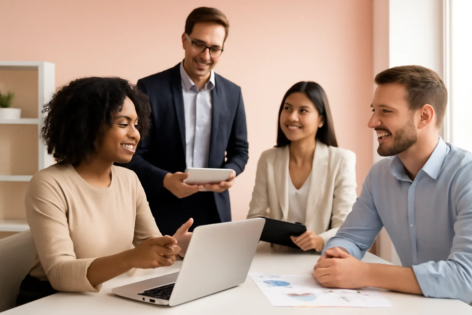 Branding in Cleveland, OH strategy meeting with a modern digital marketing team