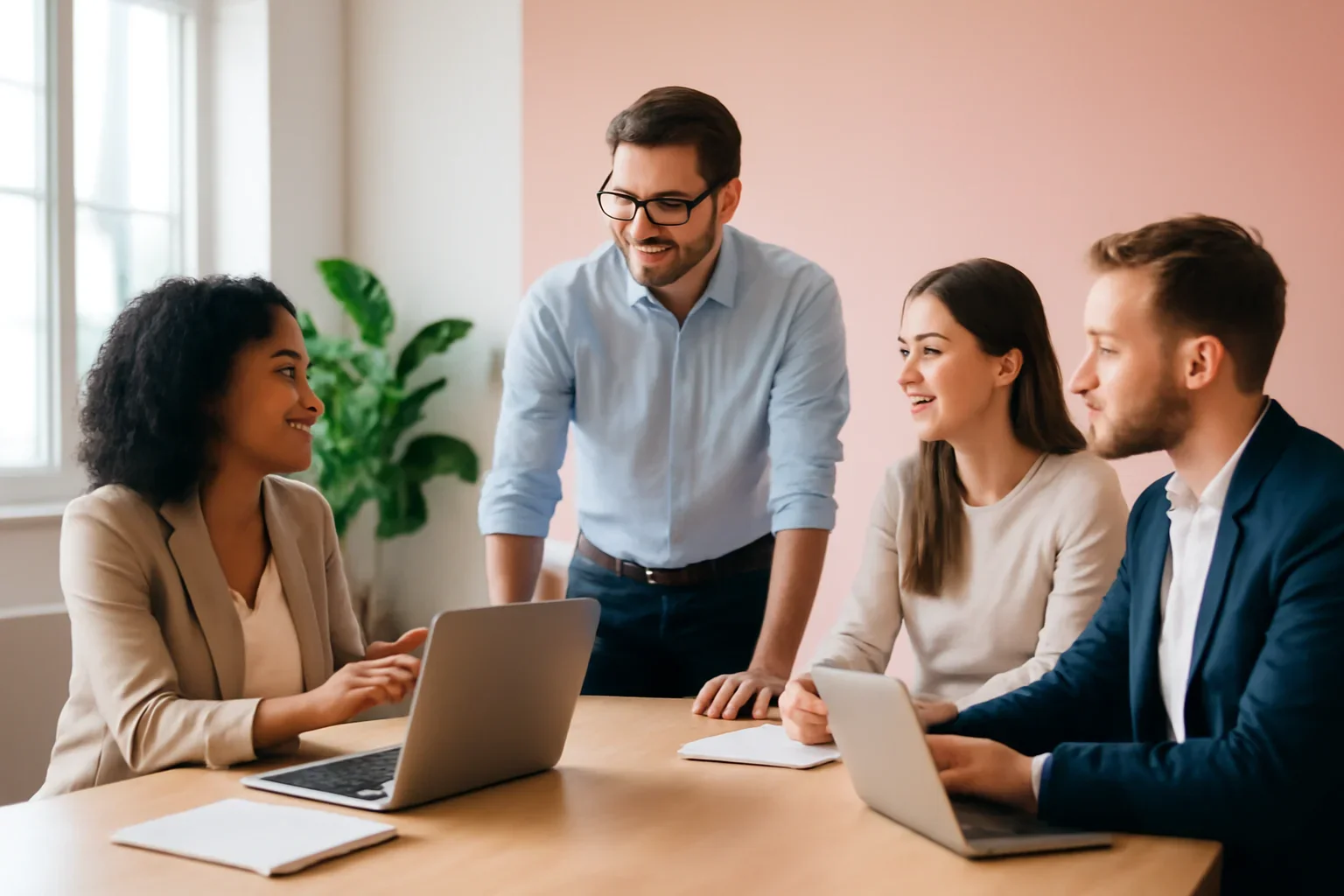 SEO in Colorado Springs, CO strategy meeting with a modern digital marketing team