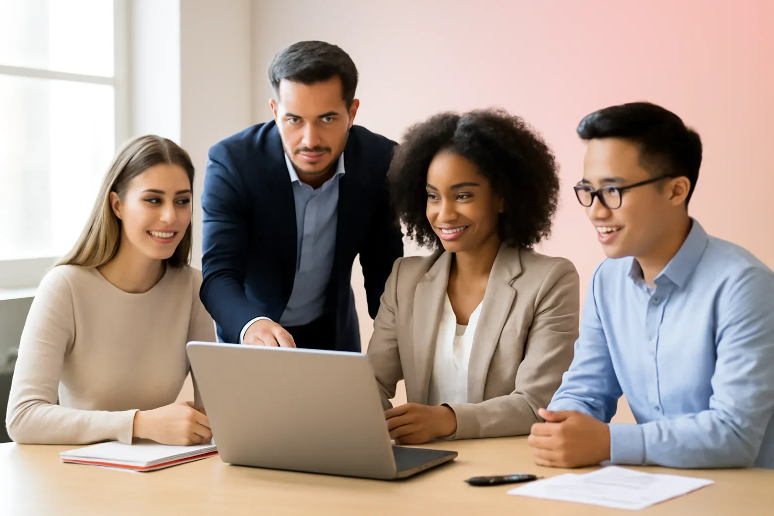 Digital Marketing Services in the USA strategy meeting with a modern digital marketing team