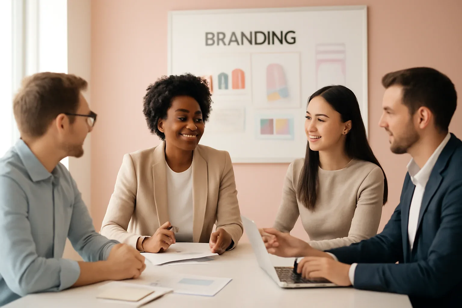 Branding in District Of Columbia strategy meeting with a modern digital marketing team