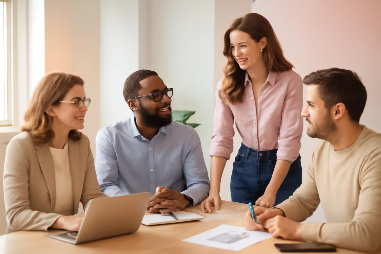 Branding in Florida strategy meeting with a modern digital marketing team