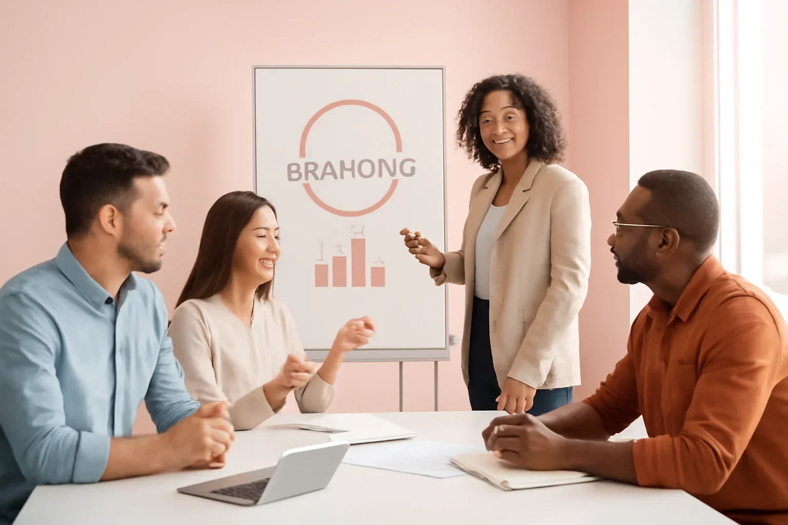 Branding in Idaho strategy meeting with a modern digital marketing team