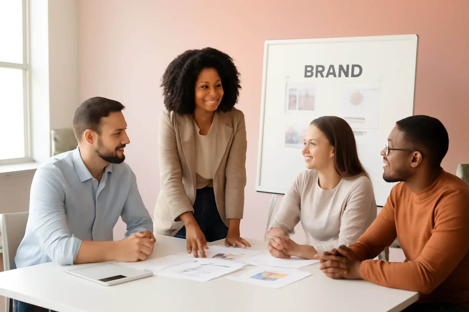 Branding in Kansas City, MO strategy meeting with a modern digital marketing team