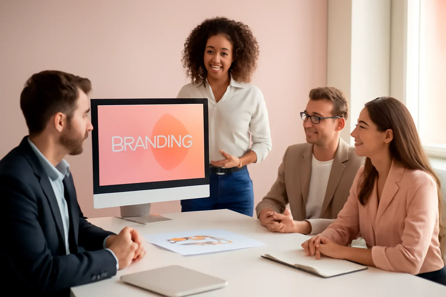 Branding in Long Island, NY strategy meeting with a modern digital marketing team
