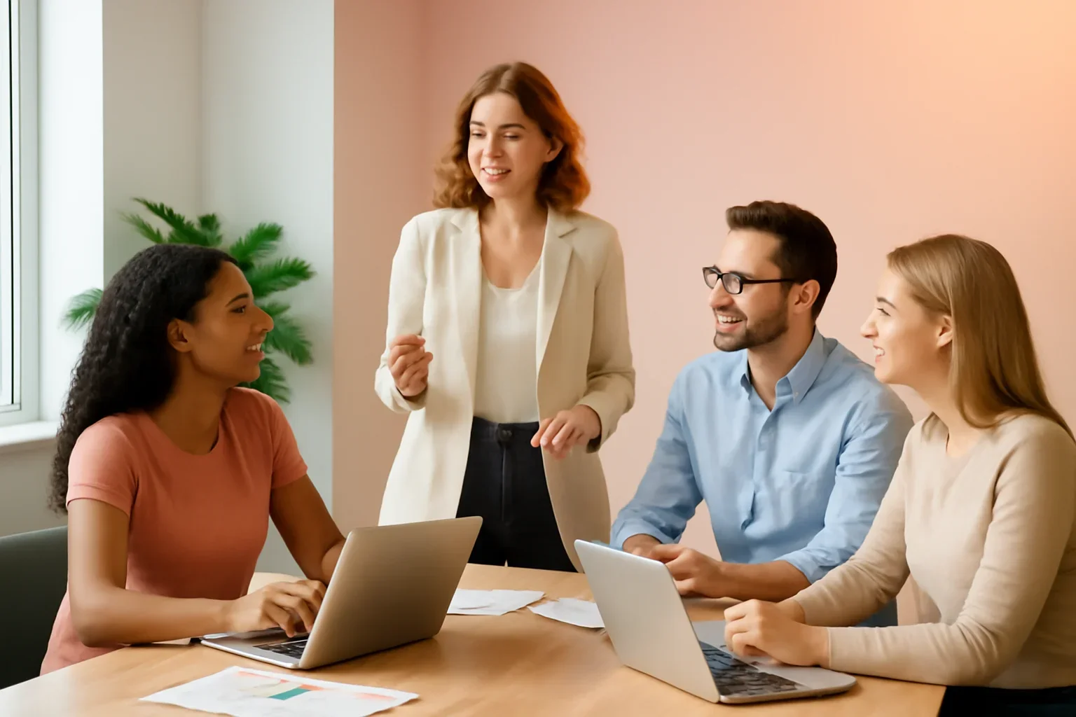 Branding in Massachusetts strategy meeting with a modern digital marketing team