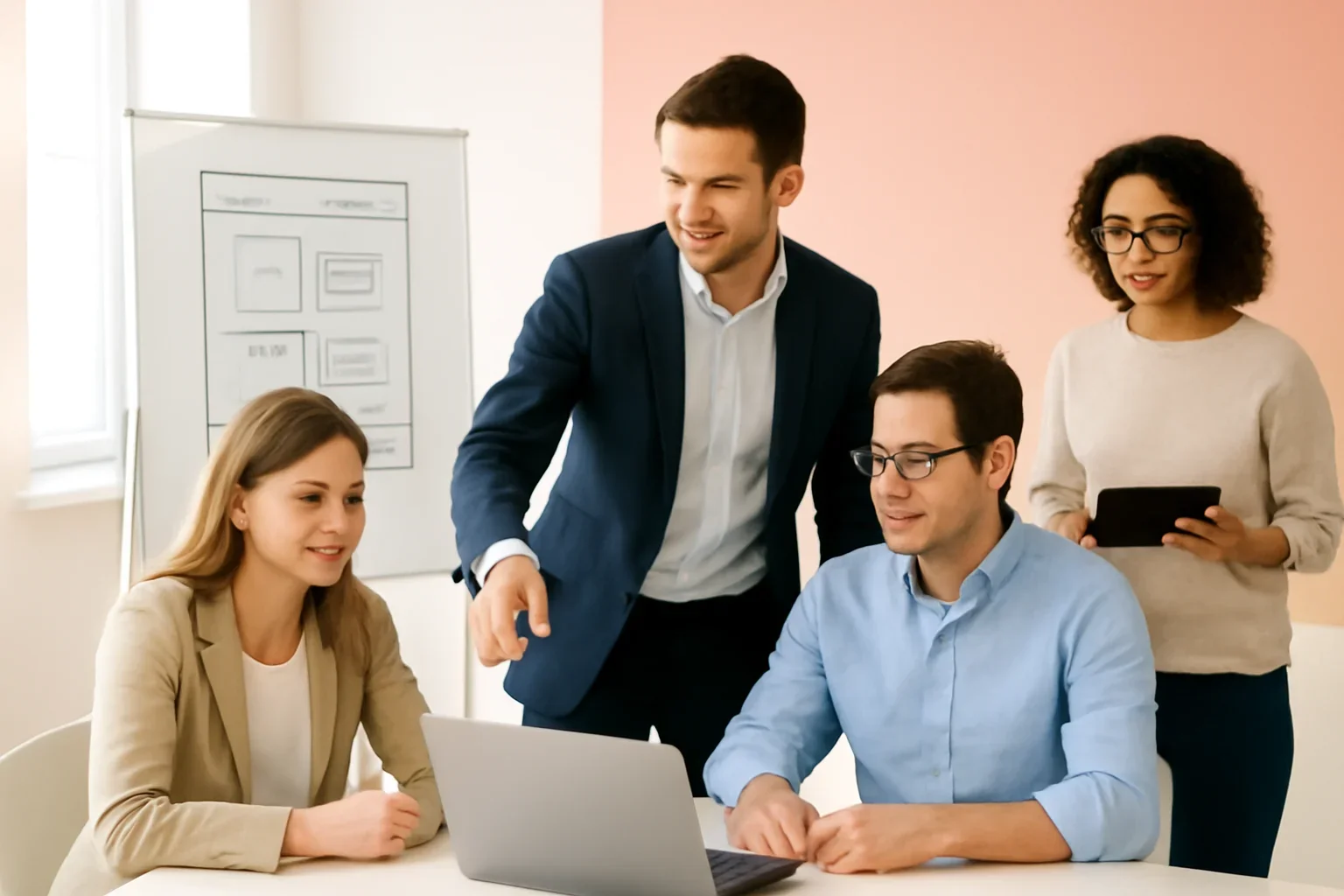 Web Design in Minnesota strategy meeting with a modern digital marketing team