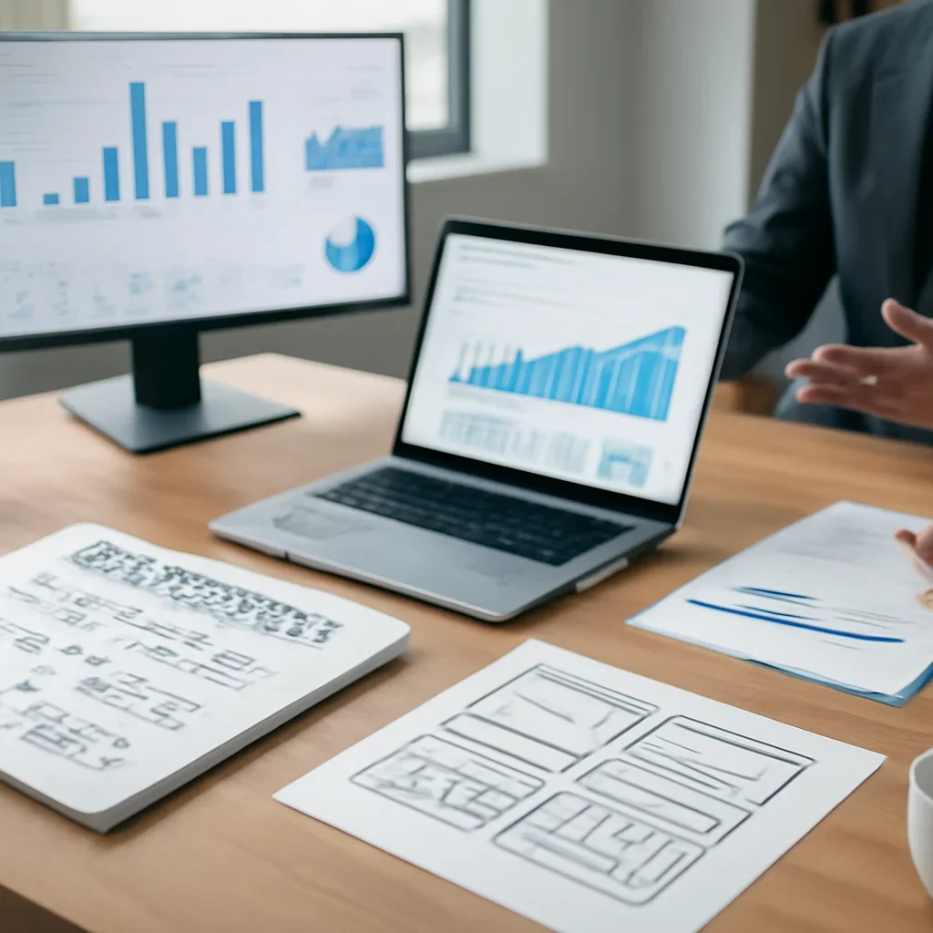 SEO in Mississippi planning materials and performance review workspace
