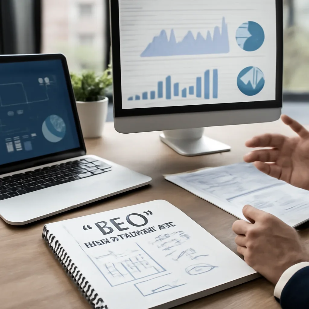 SEO in New Hampshire planning materials and performance review workspace