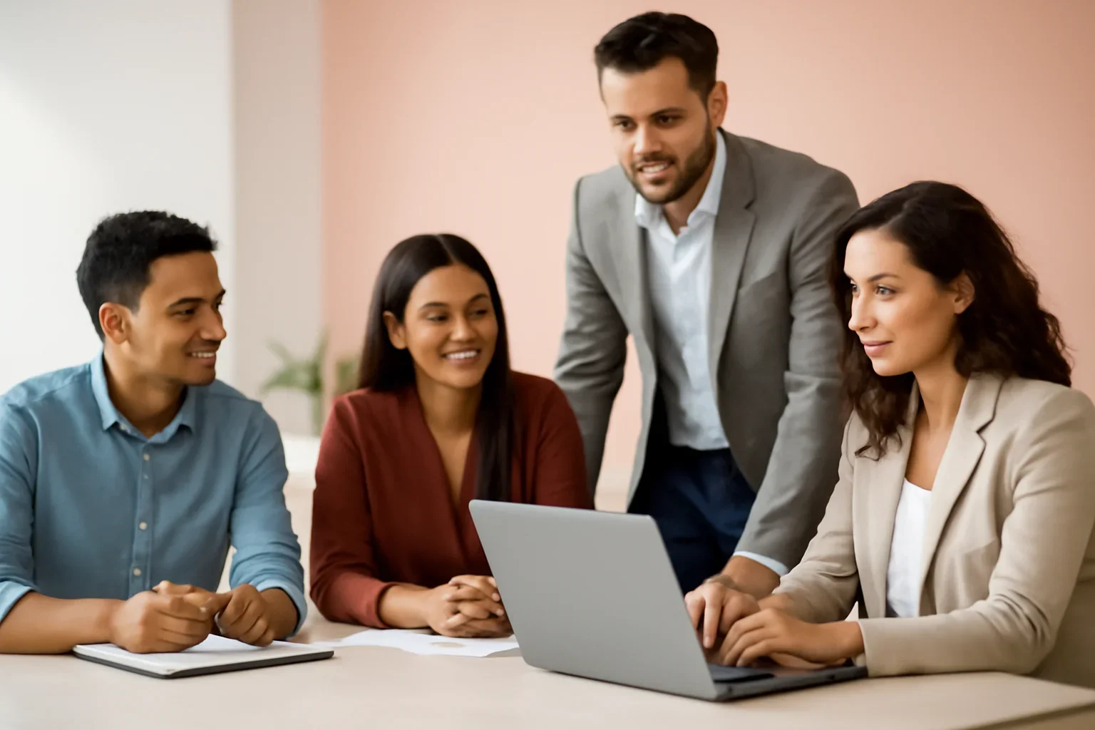 Web Design in New Jersey strategy meeting with a modern digital marketing team