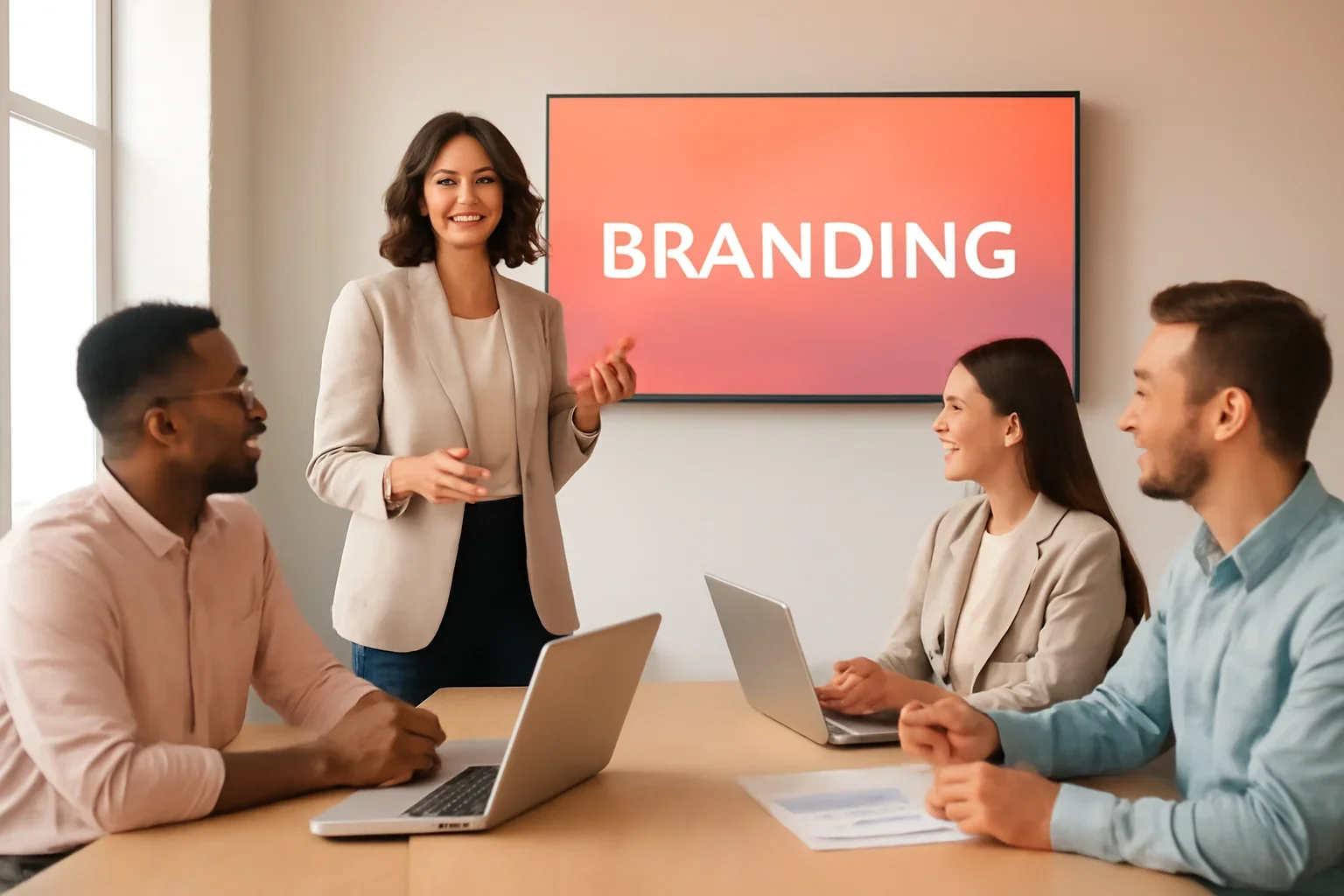 Branding in New York, NY strategy meeting with a modern digital marketing team