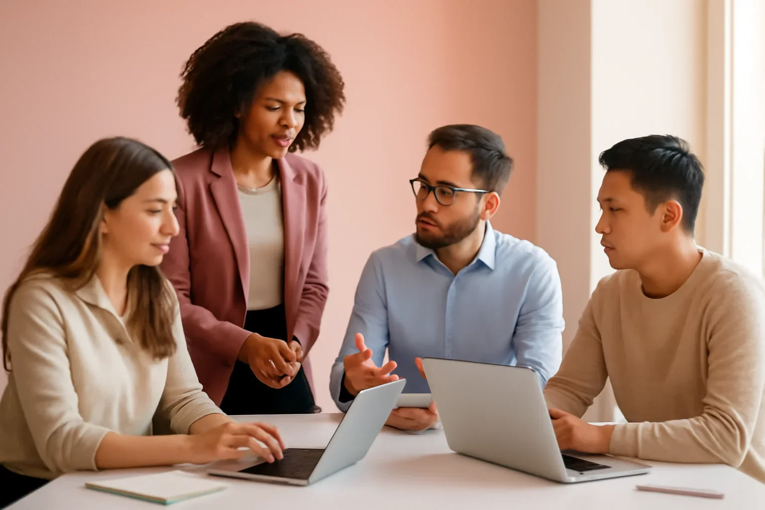 Branding in North Dakota strategy meeting with a modern digital marketing team