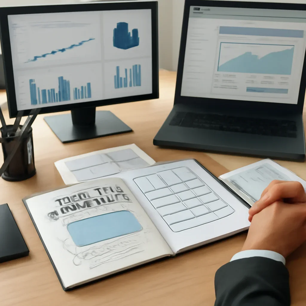 SEO in Pennsylvania planning materials and performance review workspace