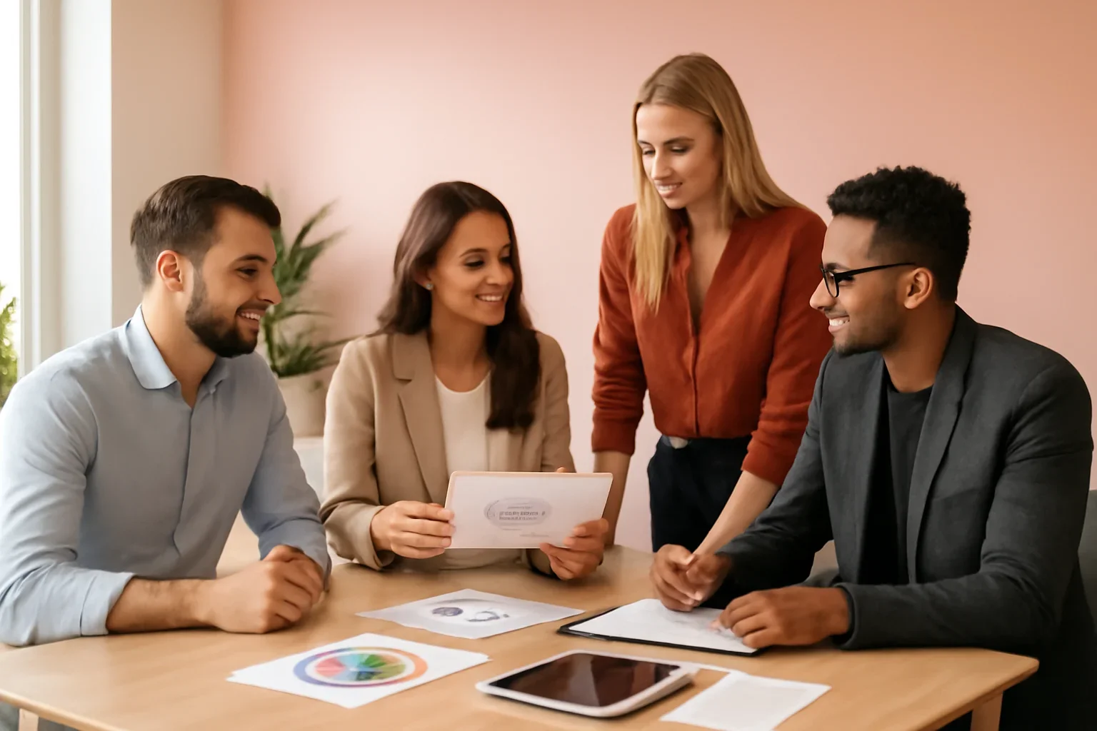 Branding in Phoenix, AZ strategy meeting with a modern digital marketing team