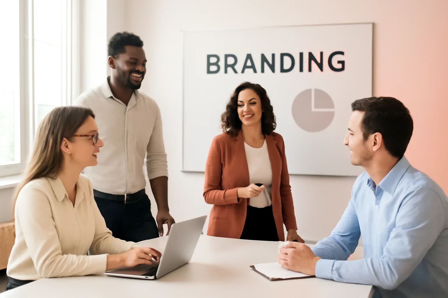 Branding in San Diego, CA strategy meeting with a modern digital marketing team