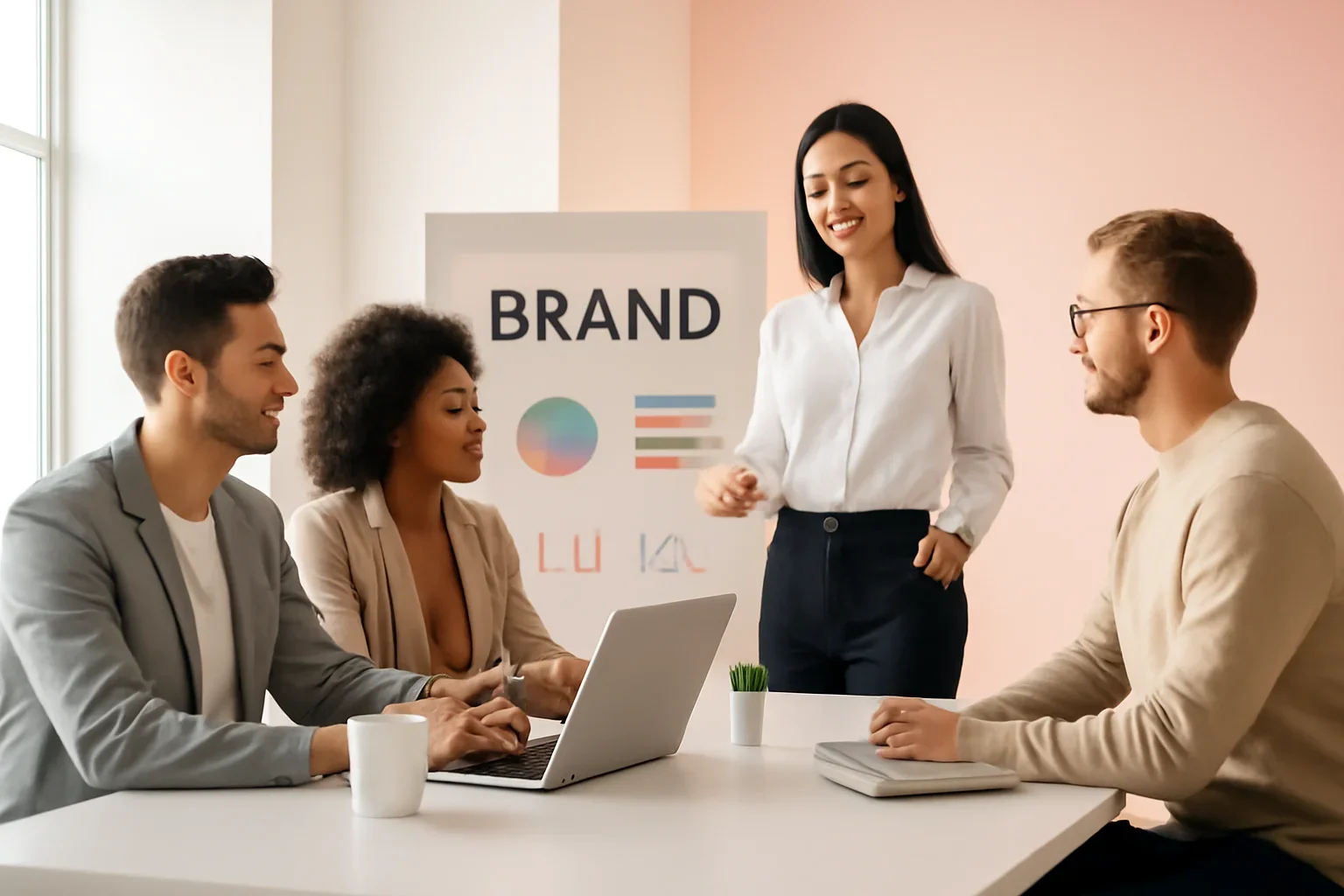 Branding in Seattle, WA strategy meeting with a modern digital marketing team