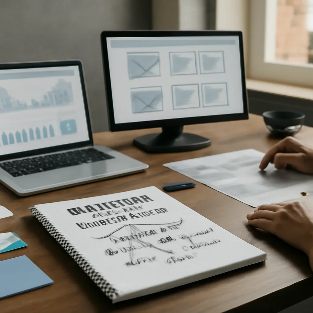 Branding in South Carolina planning materials and performance review workspace