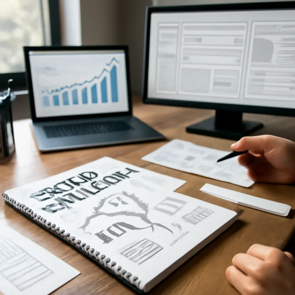 SEO in South Carolina planning materials and performance review workspace