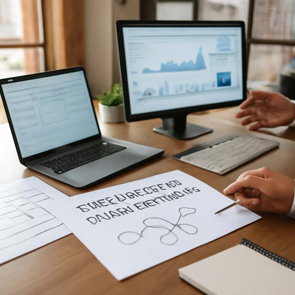 Digital Marketing in South Dakota planning materials and performance review workspace