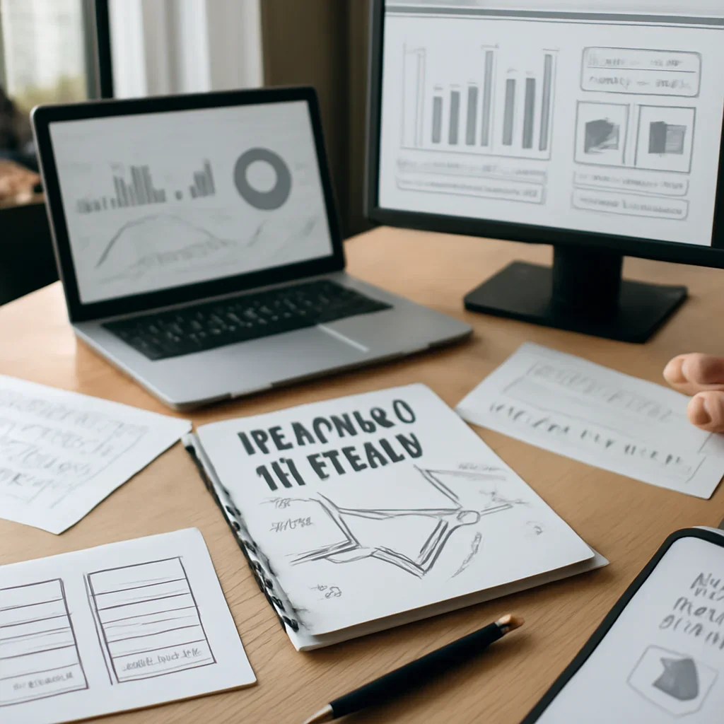 Branding in Texas planning materials and performance review workspace
