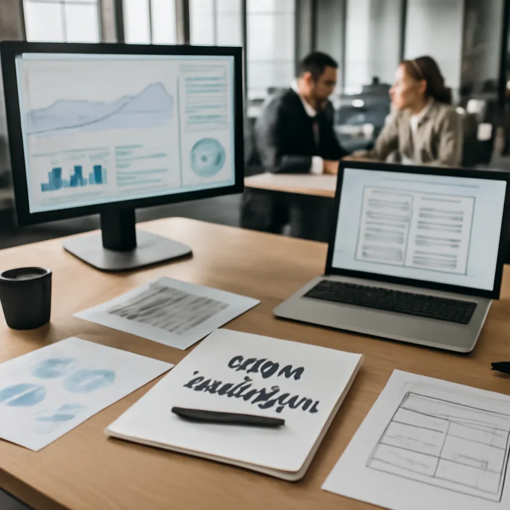 SEO in Washington planning materials and performance review workspace
