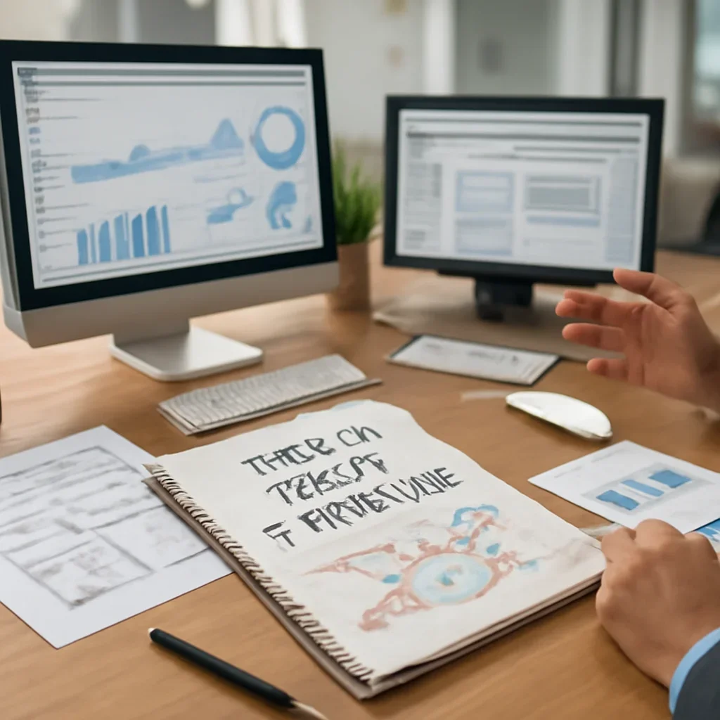 SEO in West Virginia planning materials and performance review workspace