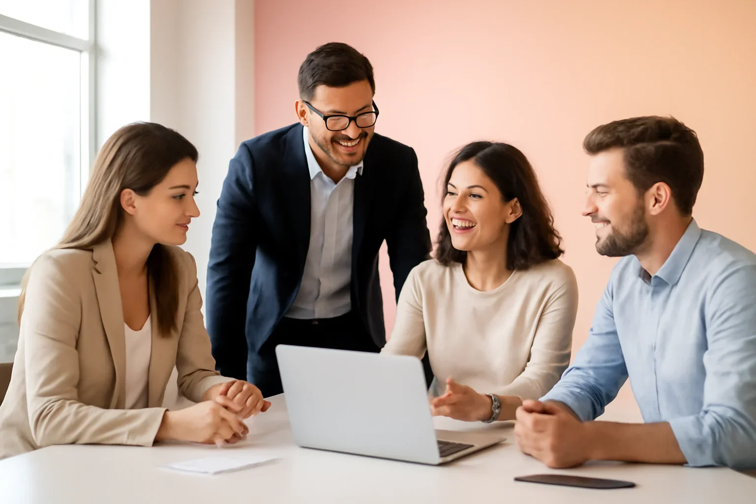 Web Design in Wisconsin strategy meeting with a modern digital marketing team