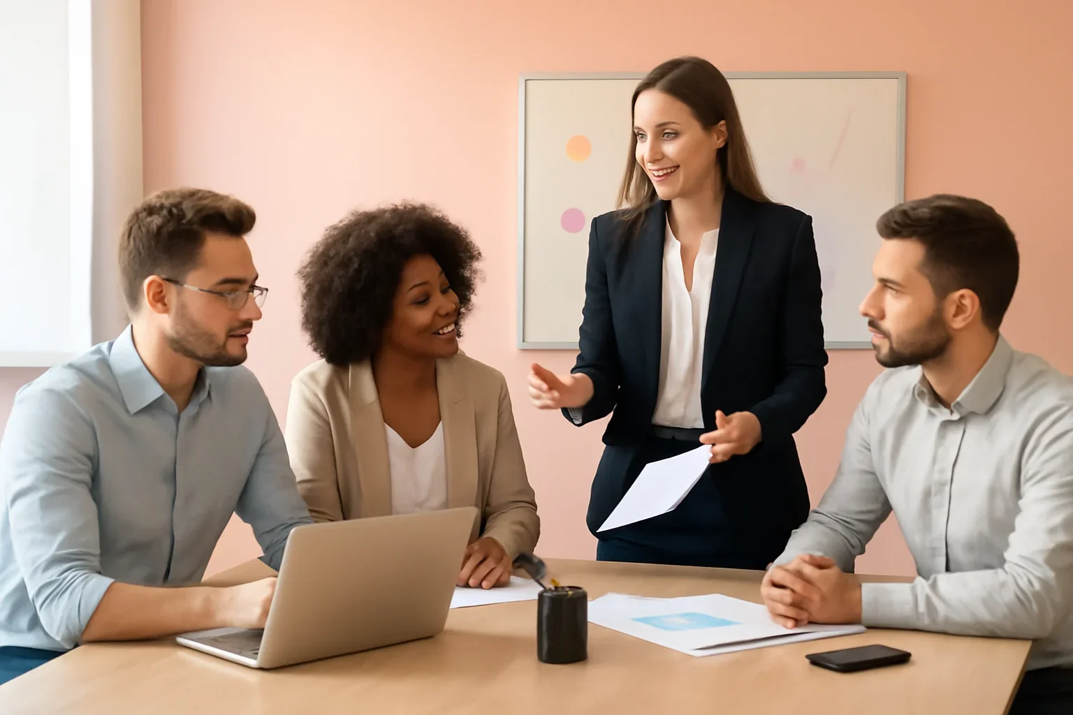 Brand Consulting Services strategy meeting with a modern digital marketing team