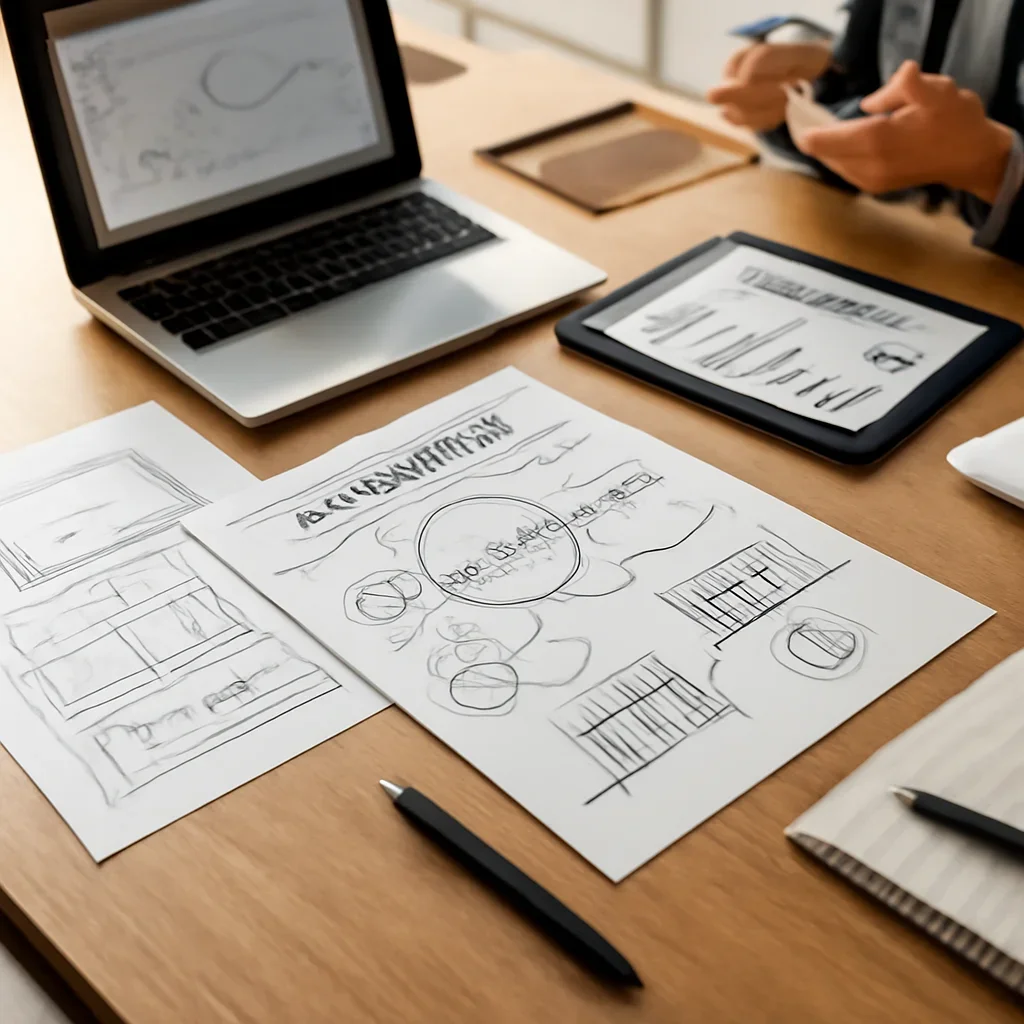 Ecommerce Digital Marketing planning materials and performance review workspace