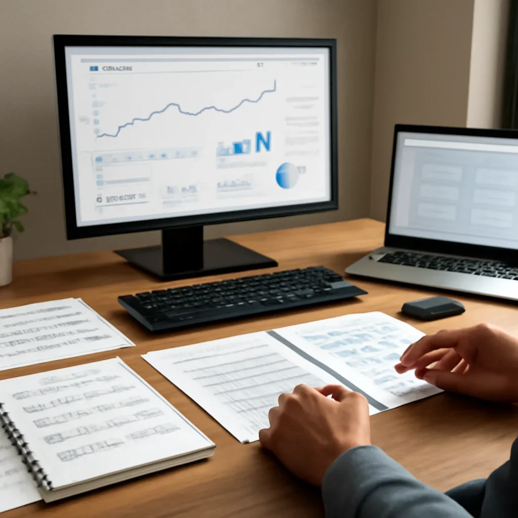 SEO Onboarding planning materials and performance review workspace