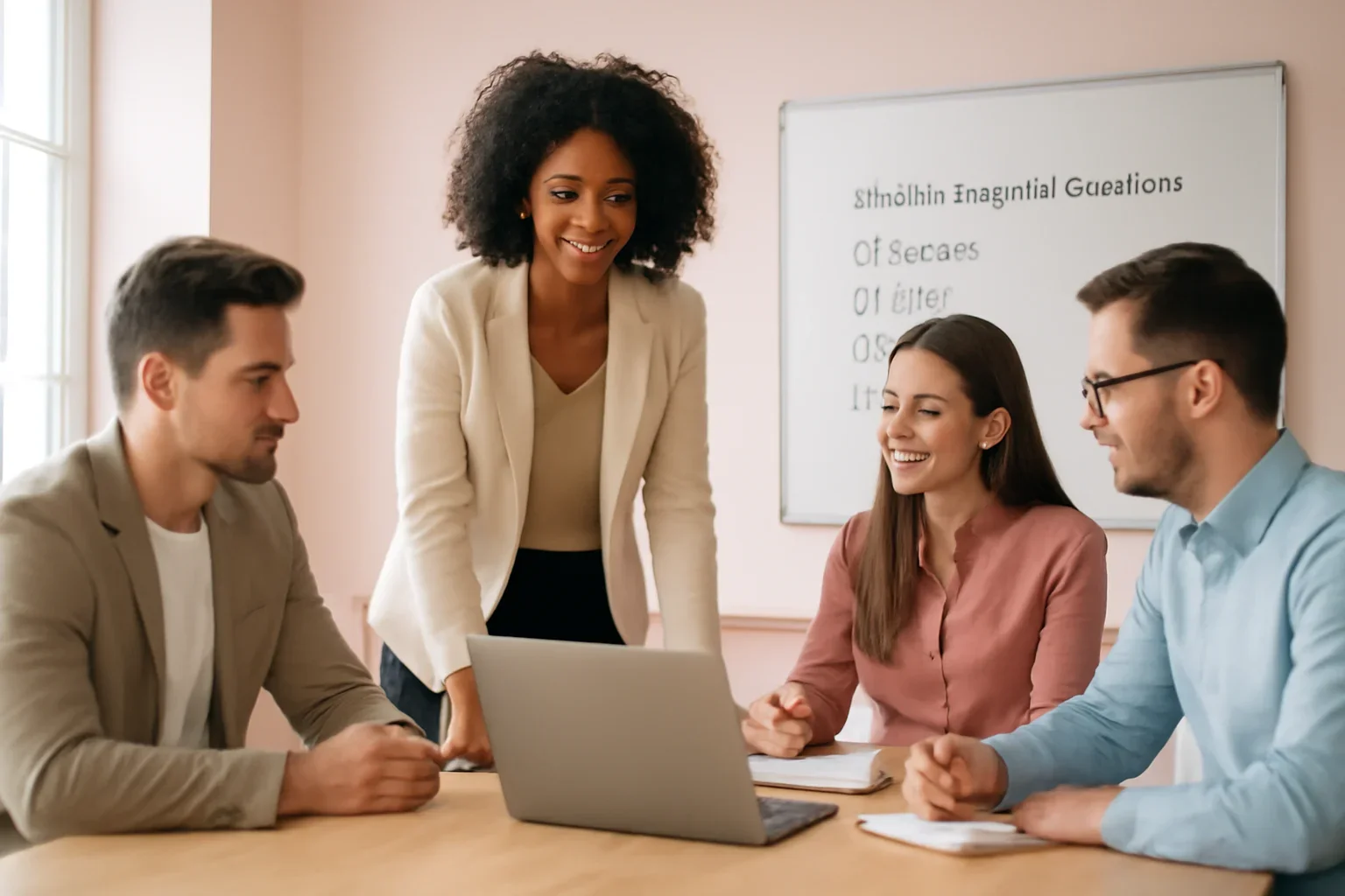 Website Launch Checklist strategy meeting with a modern digital marketing team